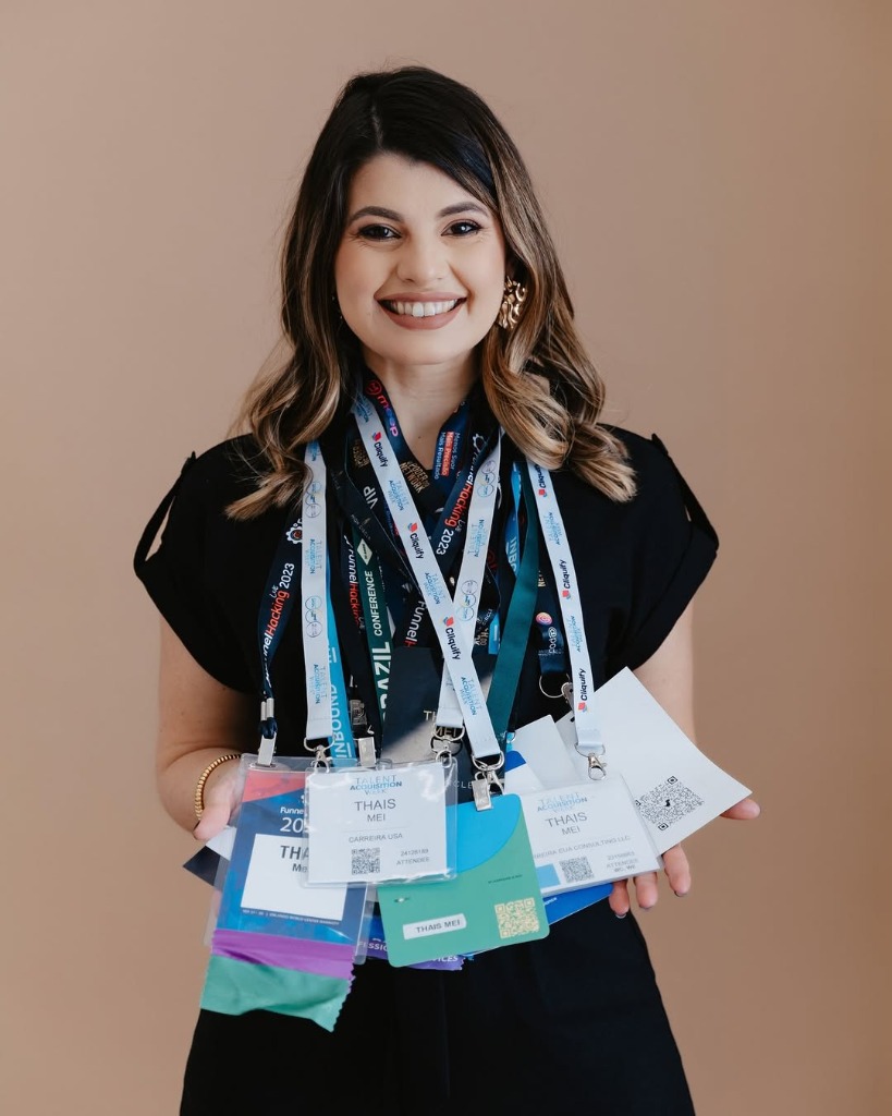 Thais Mei - Fundadora da Carreira USA